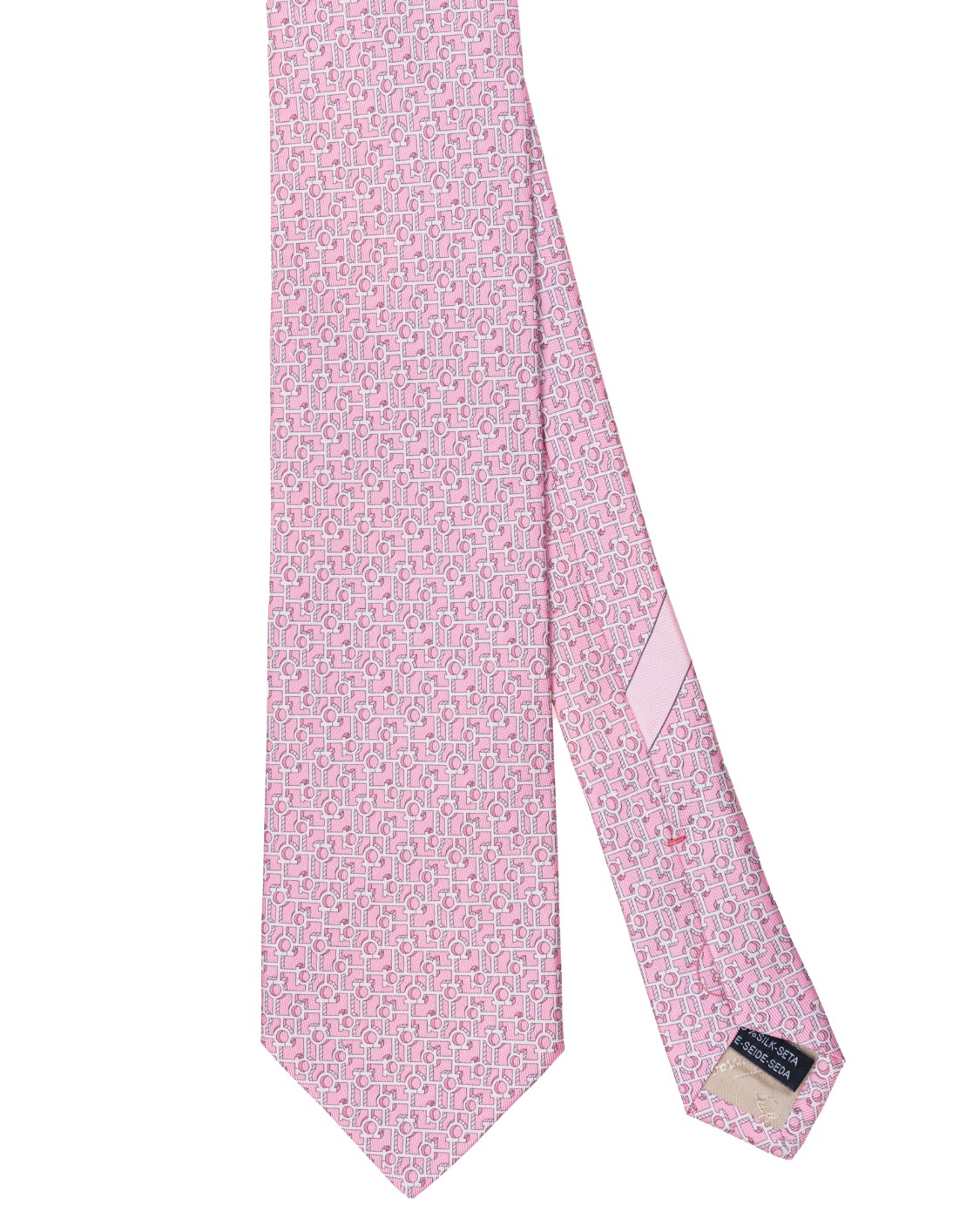 shop SALVATORE FERRAGAMO  Cravatta: Salvatore Ferragamo cravatta in seta con stampa Paper.
Trame geometriche.
Composizione: 100% seta.
Made in Italy.. 350732 4PAPER-004754995 number 4591234